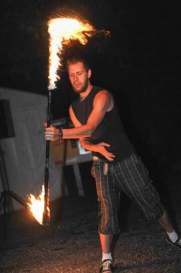Und es gab noch weitere flammend heiße Shows.