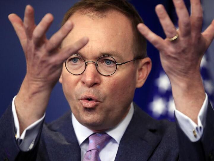 Mick Mulvaney wird kommissarischer Stabschef von US-Präsident Donald Trump.