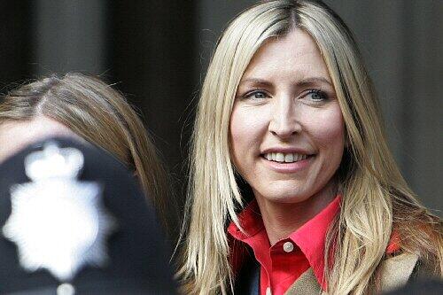 Heather Mills nach dem Gerichtstermin
