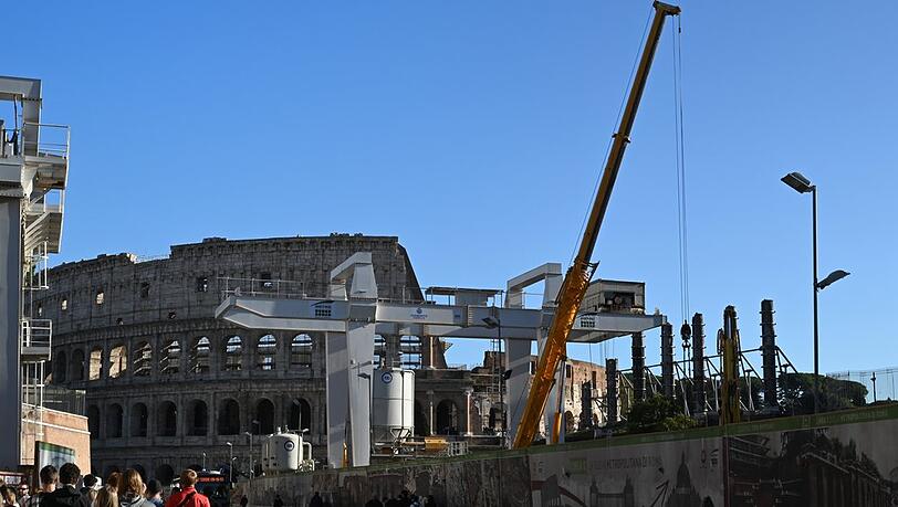 Italiens Hauptstadt Rom gleicht derzeit einer gro&szlig;en Baustelle.