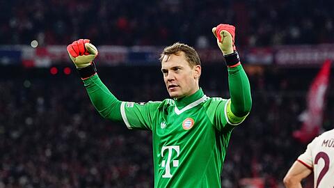Wird wohl auch mit 40 noch im Tor des FC Bayern stehen: Manuel Neuer.
