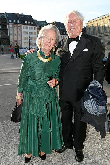 Gerhard Wöhrl und Ehefrau Caroline Gerhard Wöhrl und Ehefrau Caroline