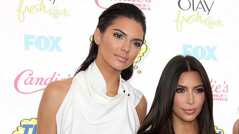 Wurden ausgelacht: Kendall Jenner und Kim Kardashian