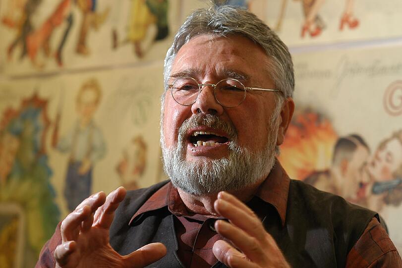 Erfolgreicher Schatzgräber: Wolfgang Riedelbauch.