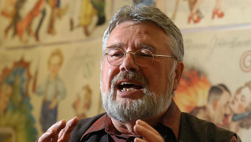 Erfolgreicher Schatzgräber: Wolfgang Riedelbauch. Erfolgreicher Schatzgräber: Wolfgang Riedelbauch.
