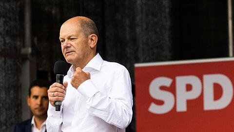 SPD-Kanzlerkandidat Olaf Scholz.