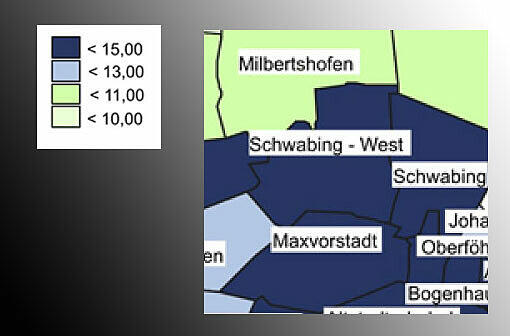 Schwabing-West: 13,6 Euro/qm