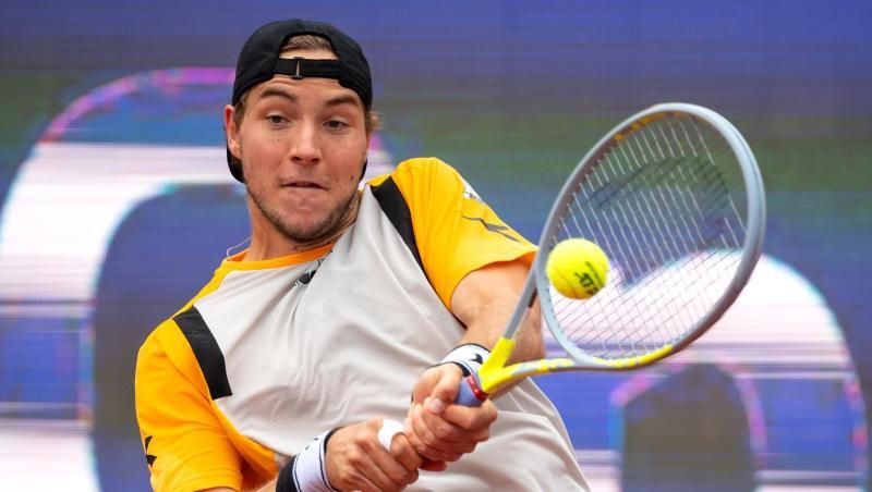 Jan-Lennard Struff in Aktion.