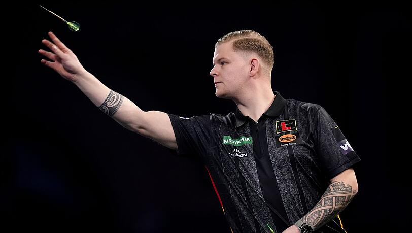 Mike De Decker kritisierte das Publikum im Alexandra Palace