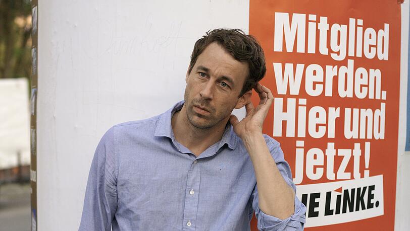 Ein Journalist als vorübergehender Wahlkämpfer: Tobias Haberl bei der Linkspartei. Ein Journalist als vorübergehender Wahlkämpfer: Tobias Haberl bei der Linkspartei.