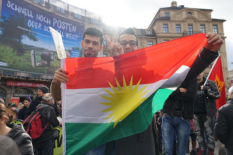 Die Bilder zur Demonstration gegen die Sicherheitskonferenz in München...
