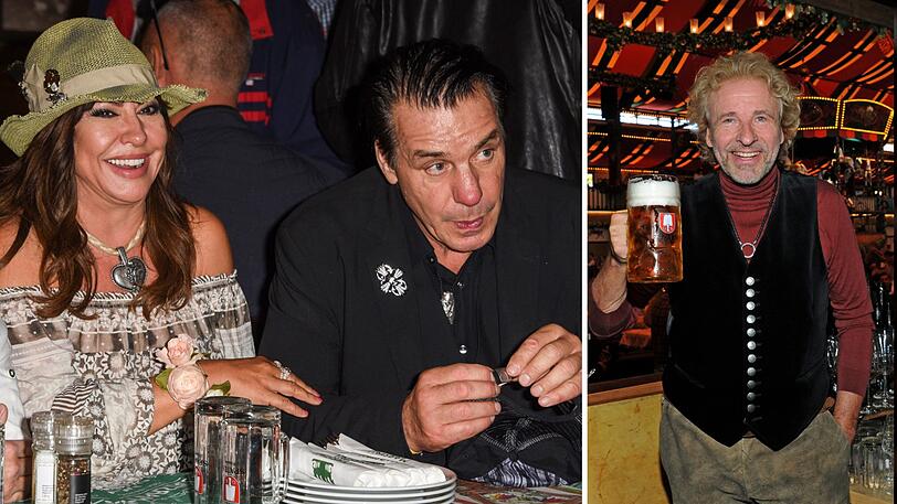 Auf (den) Ex: Simone Thomalla mit Till Lindemann und Thomas Gottschalk.