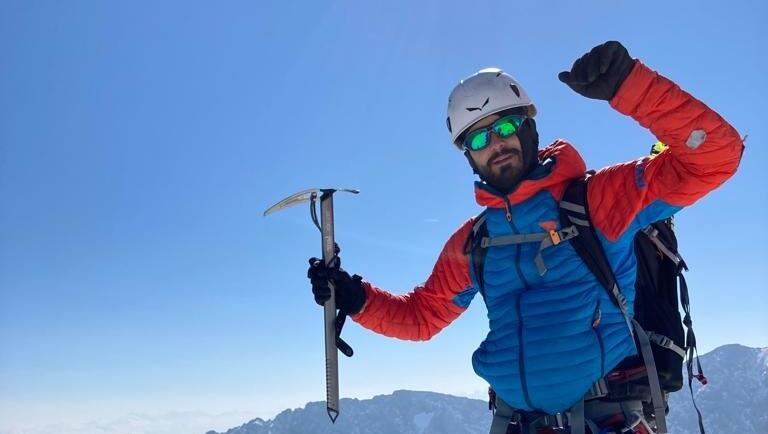 Matthias Bonigut liebt die Berge, zurzeit muss er pausieren.