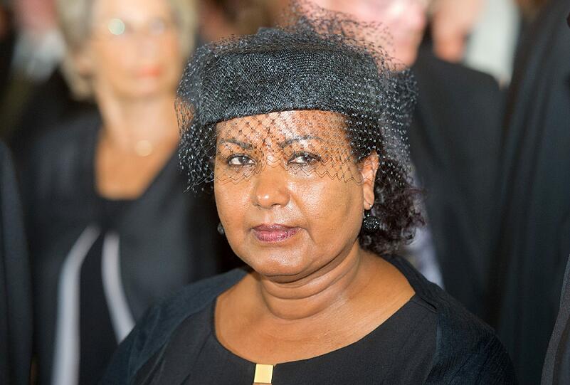 Almaz Böhm, die Witwe von Karlheinz Böhm