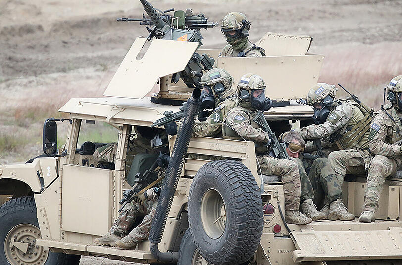 Die neue schnelle Eingreiftruppe der Nato wird als Reaktion auf die Ukraine-Krise aufgebaut.