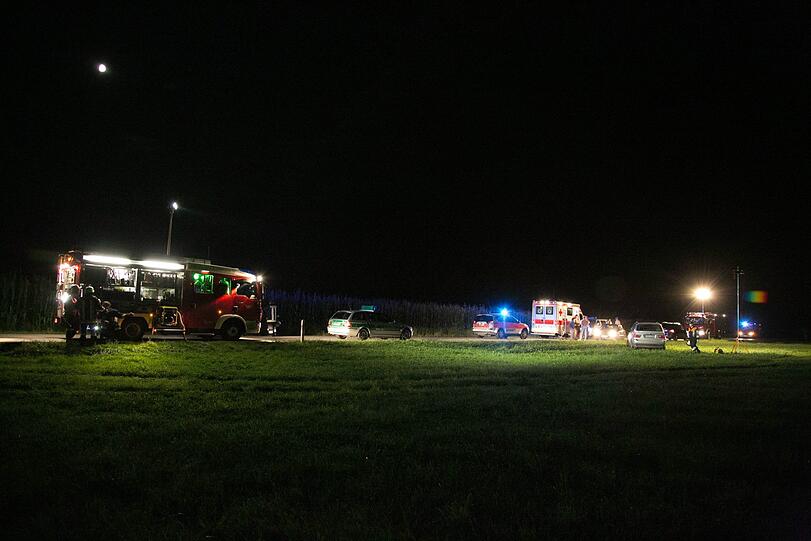 Tödlicher Unfall mit Fahrerflucht. Die Bilder vom Unfallort.