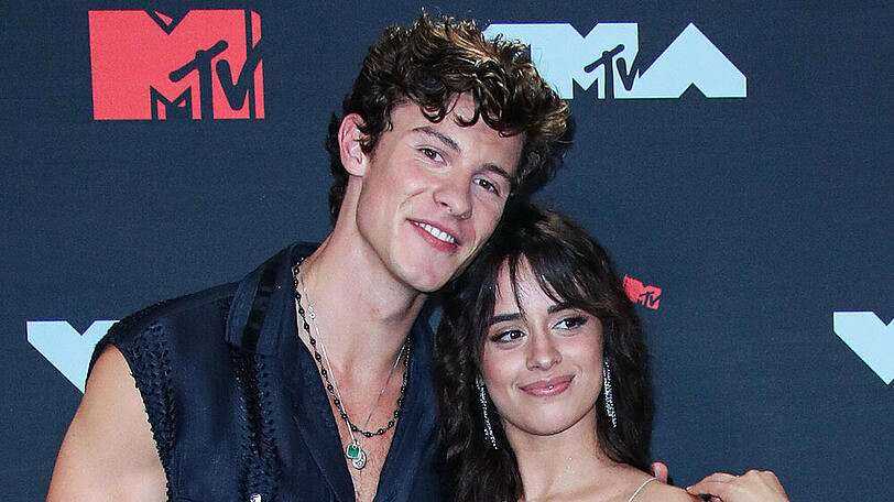 Shawn Mendes und Camilo Cabello bei den MTV Video Music Awards im August 2019
