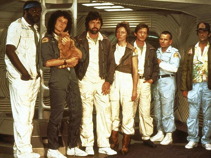 Die Besatzung "Nostromo" muss die Aliens gemeinsam besiegen
