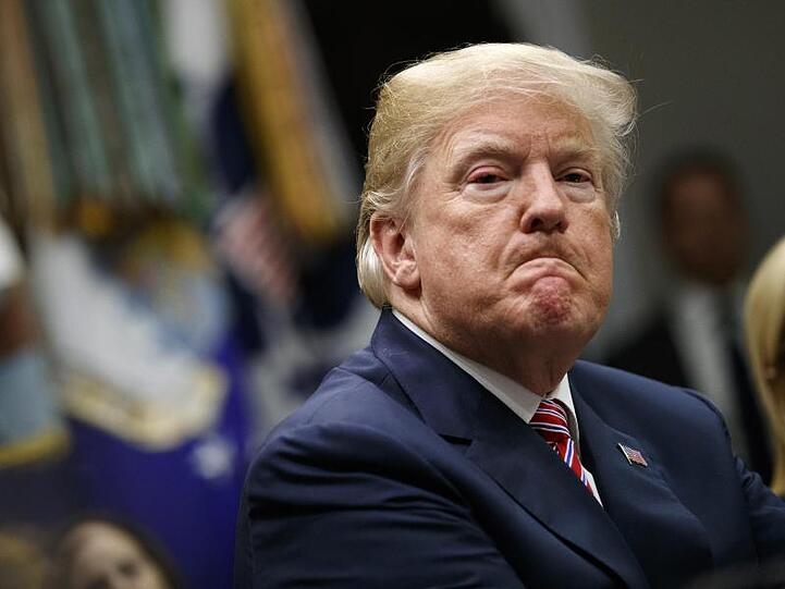Donald Trump, hier im vergangenen Jahr, geht durch die wohl schwerste Krise seiner bisherigen Amtszeit.
