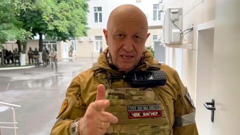 Jewgeni Prigoschin während einer Videoansprache Ende Juni.