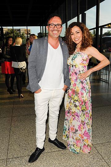Anastasia Zampounidis und Bruder George