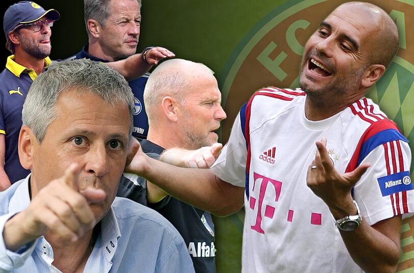 14 Bundesliga-Trainer haben kein Zweifel, dass Pep und seine Bayern den Meistertitel verteidigen.