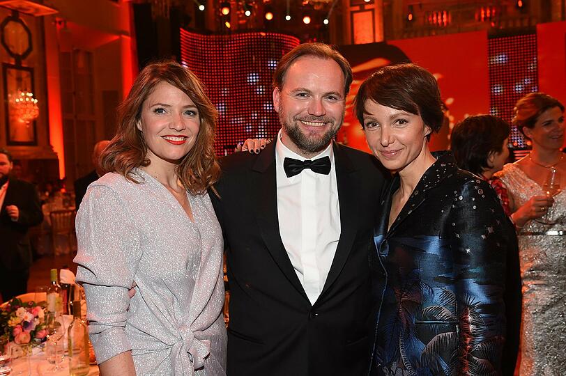 Patricia Aulitzky mit Thomas Stipsits und Julia Koschitz