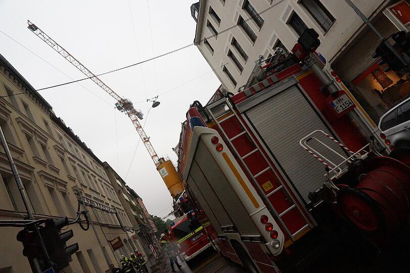 Die Bilder vom Polizeieinsatz an der Klenzestraße.