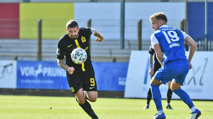 Sascha Mölders konnte beim Spiel gegen Meppen punkten.