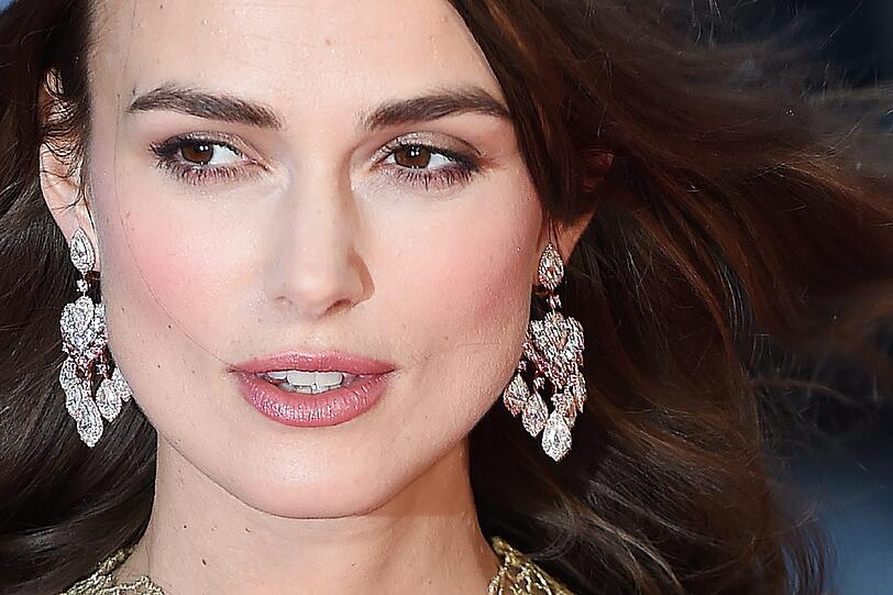 Keira Knightley bei der Premiere von ihrem Film "Imitation Game" in London.