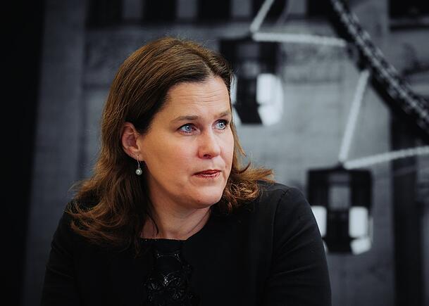 Verena Dietl bei einem Besuch in der AZ-Redaktion vor einigen Wochen. Verena Dietl bei einem Besuch in der AZ-Redaktion vor einigen Wochen.
