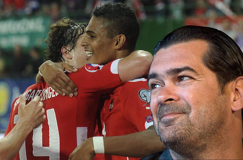 Freut sich über den Siegtreffer von Rubin Okotie in Österreichs Nationalelf: Löwen-Sportchef Gerhard Poschner.
