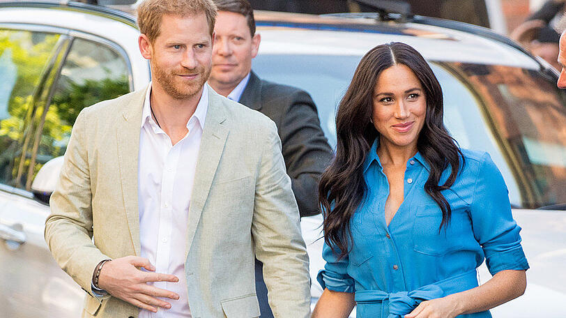 Prinz Harry und Herzogin Meghan beim Besuch des District Six Museum in Kapstadt, Südafrika