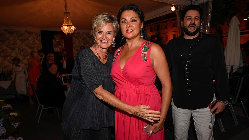 Fürstin Gloria von Thurn und Taxis, Anna Netrebko und Yusif Eyvazov