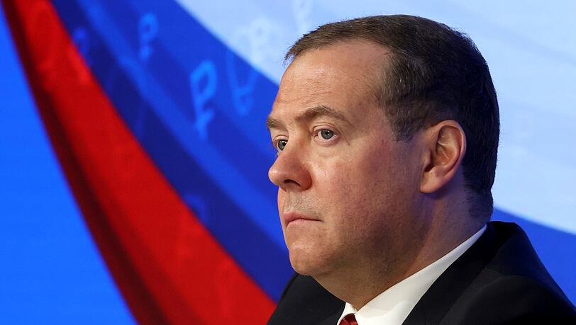 Dmitri Medwedew, Ex-Präsident und Putin-Vertrauter, ist für seine drastischen Worte bekannt.