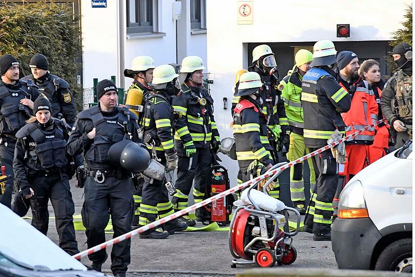 Weitere Bilder vom Einsatz in Neuperlach.