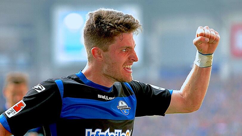 Trifft auf die ehemaligen Kollegen: Ex-Löwe Moritz Stoppelkamp vom SC Paderborn. Trifft auf die ehemaligen Kollegen: Ex-Löwe Moritz Stoppelkamp vom SC Paderborn.