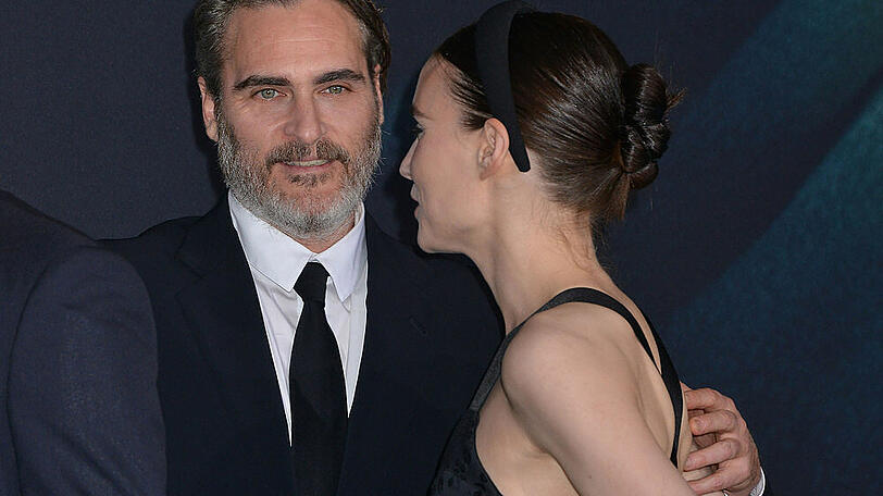Joaquin Phoenix und Rooney Mara in Los Angeles bei der "Joker-US-Premiere
