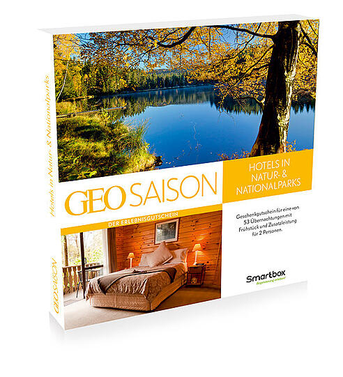 Die GEO-Smartbox bietet Trips in die schönsten Naturparks Deutschlands.