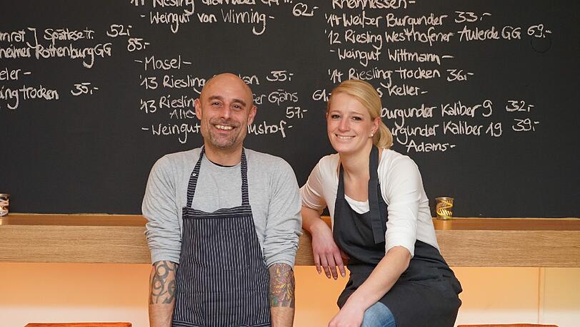 Inhaber Holger Baier und Restaurantleiterin Sabine Opitz im neu eröffneten Schlavino. Inhaber Holger Baier und Restaurantleiterin Sabine Opitz im neu eröffneten Schlavino.
