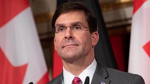 Mark Esper, Verteidigungsminister der USA. Foto: Sven Hoppe/dpa/Archivbild