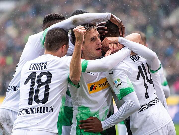 Die Gladbacher besiegten den FC Augsburg mit klar 5:1.