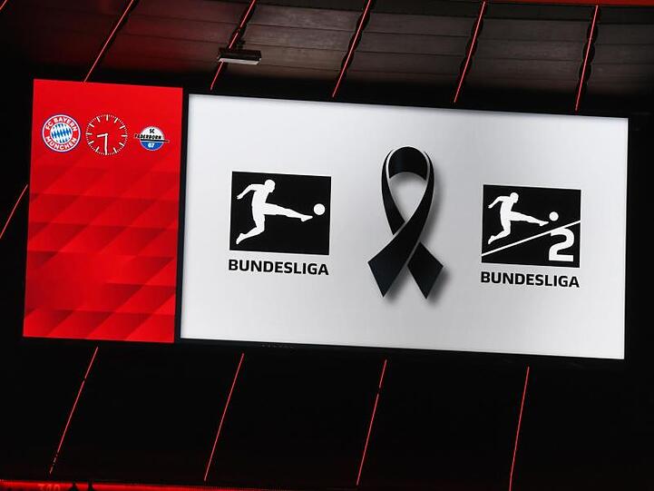 Mit Schweigeminute und Trauerflor bekunden alle Bundesliga-Clubs ihre Trauer um die Opfer des Anschlags von Hanau.