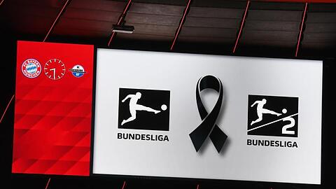 Mit Schweigeminute und Trauerflor bekunden alle Bundesliga-Clubs ihre Trauer um die Opfer des Anschlags von Hanau.