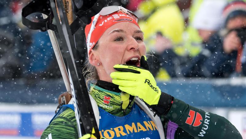 Geht optimistisch in den Saisonkehraus: Biathletin Denise Herrmann. Foto. Sven Hoppe Geht optimistisch in den Saisonkehraus: Biathletin Denise Herrmann. Foto. Sven Hoppe