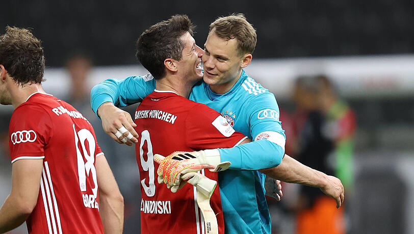 Zwei der Besten ihres Fachs: Robert Lewandowski (l.) und Manuel Neuer.