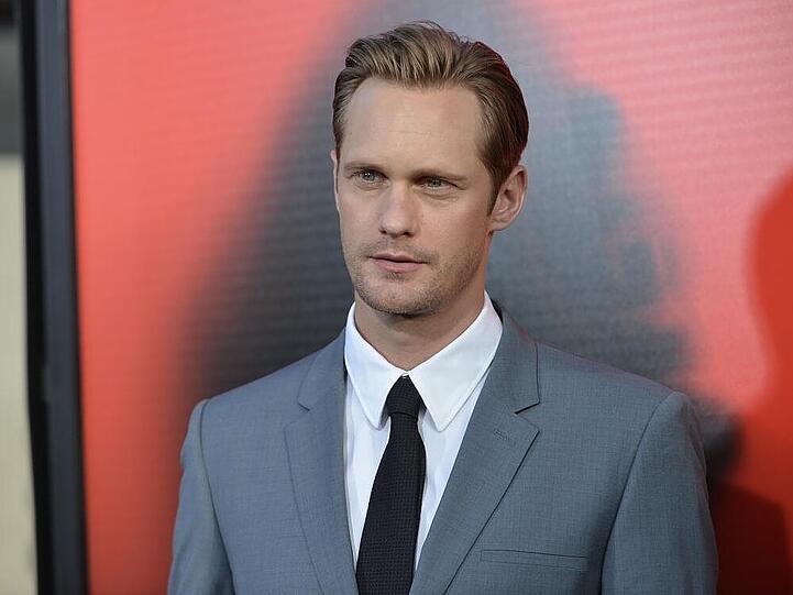 Skarsgard bei der Staffel-6-Premiere von "True Blood"
