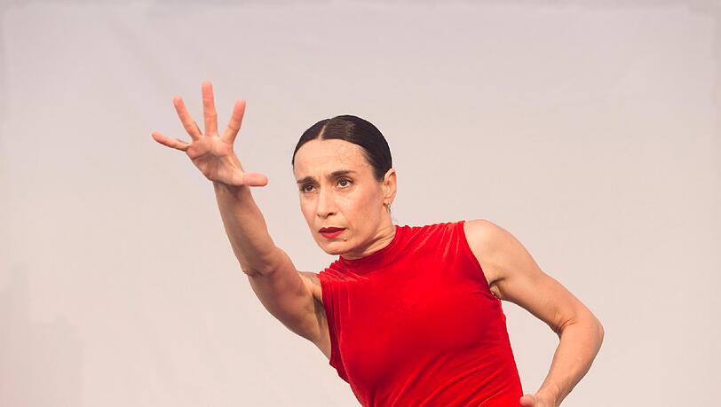 Die Flamenco-Tänzerin Gisa Michelón. Die Flamenco-Tänzerin Gisa Michelón.