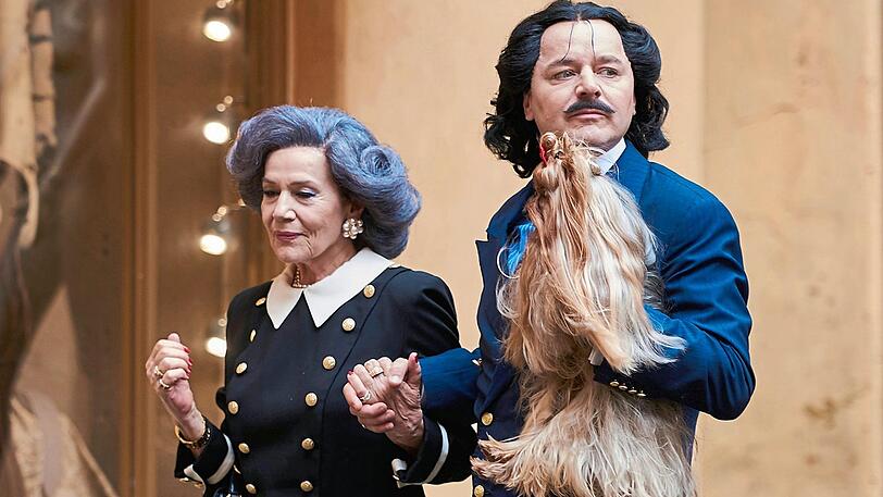 Moshammer (Thomas Schmauser) mit den zwei Frauen seines Lebens: Mama (Hannelore Elsner) und Daisy.