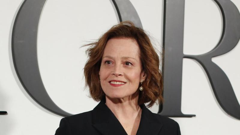 Schauspielerin Sigourney Weaver bei Dior in Paris. Schauspielerin Sigourney Weaver bei Dior in Paris.